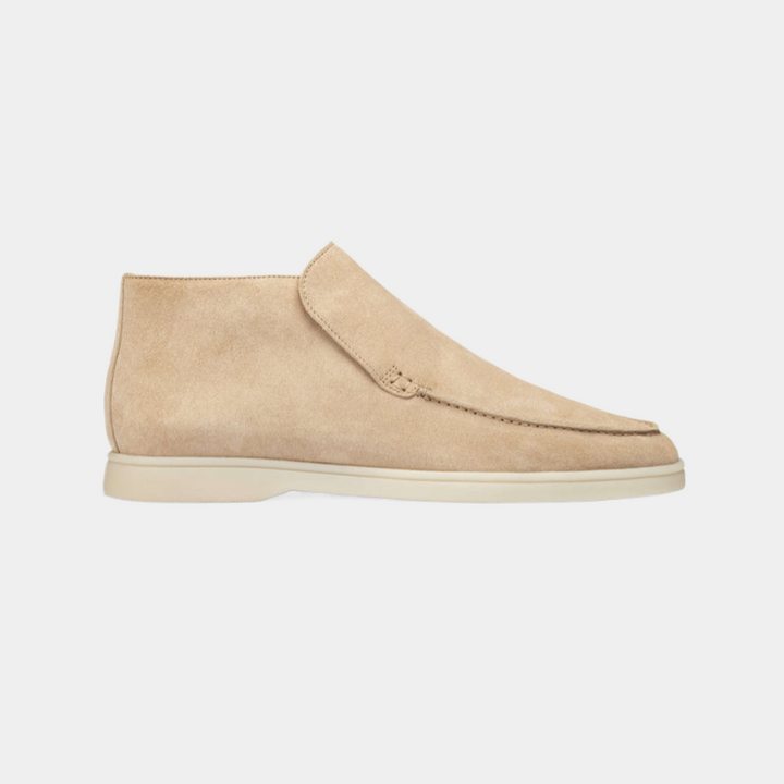 Eleganter Kalbs Suede Herren Loafer