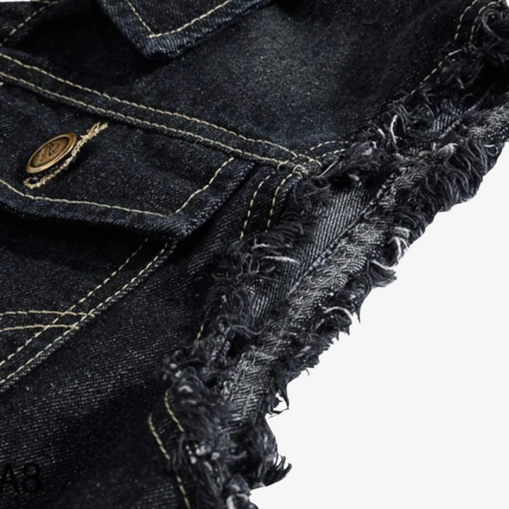 Retro Denim Herrenweste