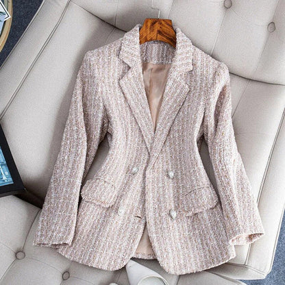 Eleganter Tweed-Blazer für Damen Zeitlose Eleganz für jeden Anlass