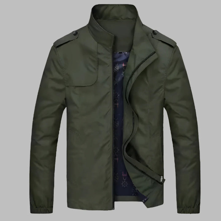 Herren-Alltagsjacke mit Reißverschluss