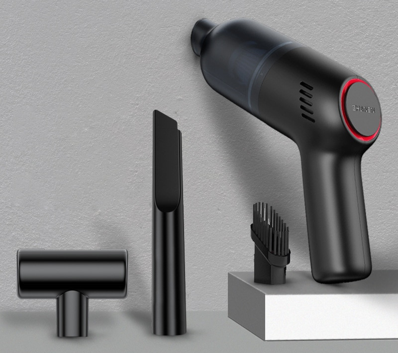 Tragbarer kabelloser Staubsauger für Auto und Zuhause