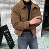 Klassisches Herren-Revers Jacke für Frühling & Herbst