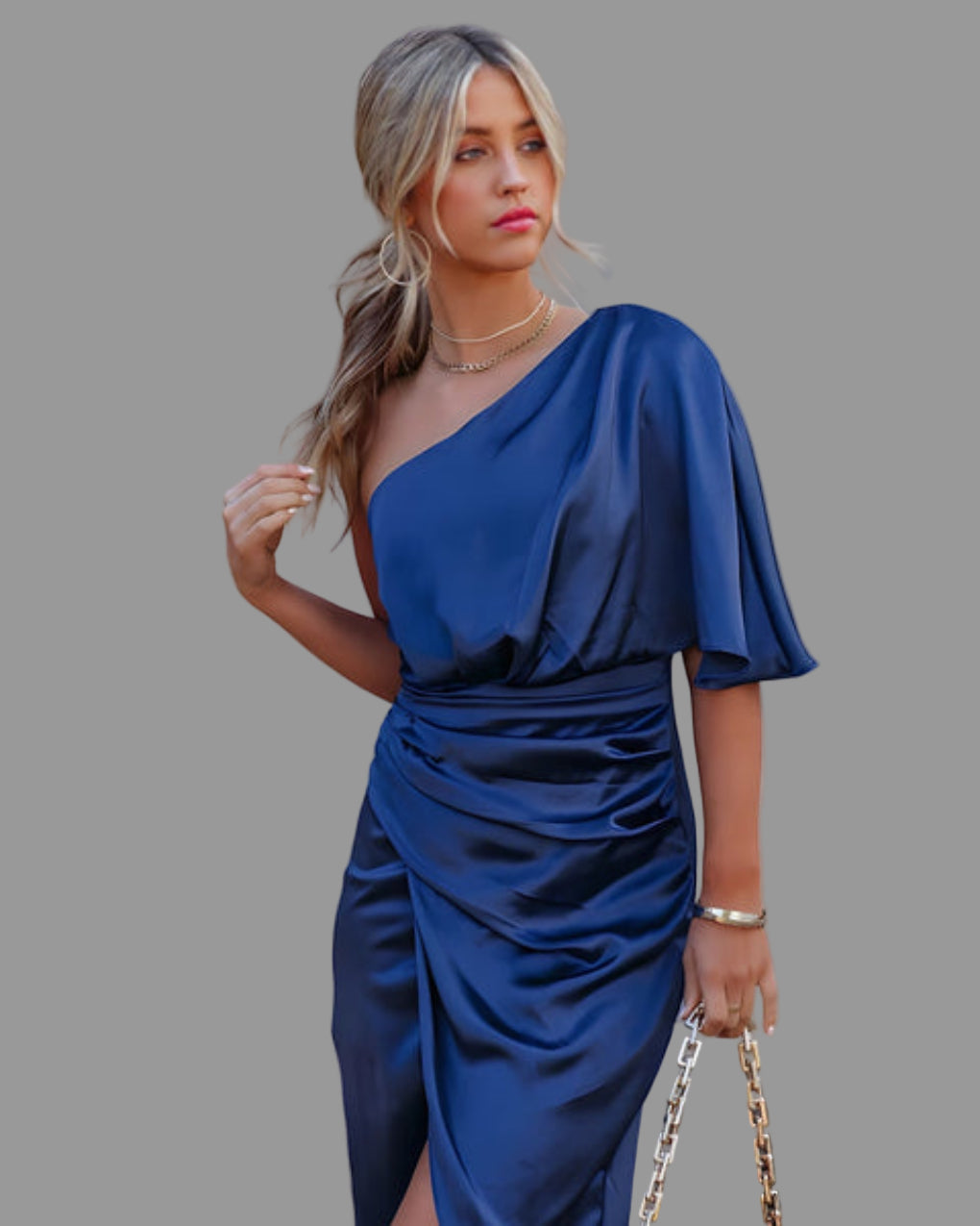 Moderne kjole for damer – Ottilie Eleganse i farger