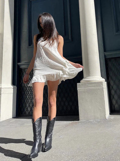 Elegante Cowboy-Stiefeletten für Damen