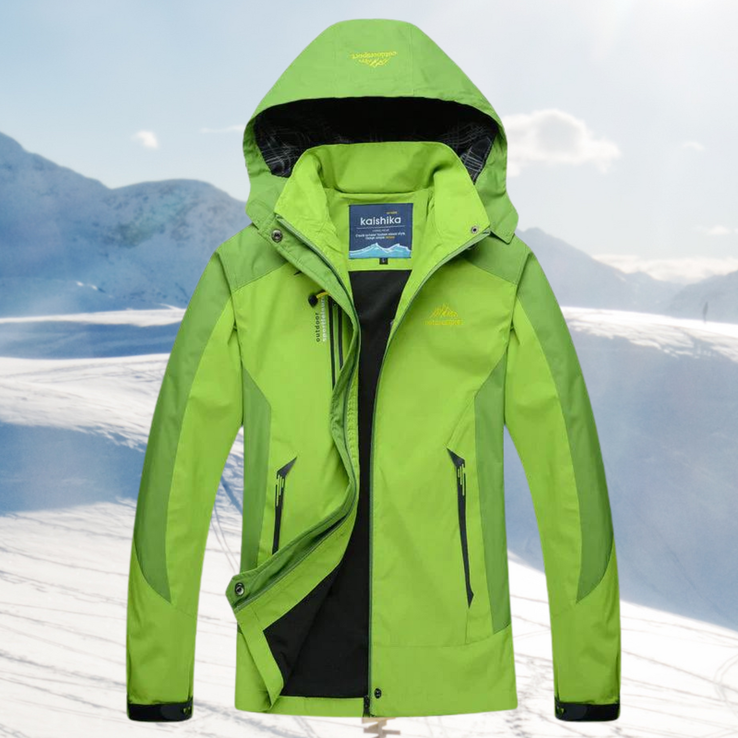 Wind- und wasserdichte Outdoorjacke für Damen