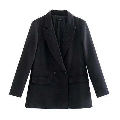 Elegante Double-Breasted Blazer voor Dames