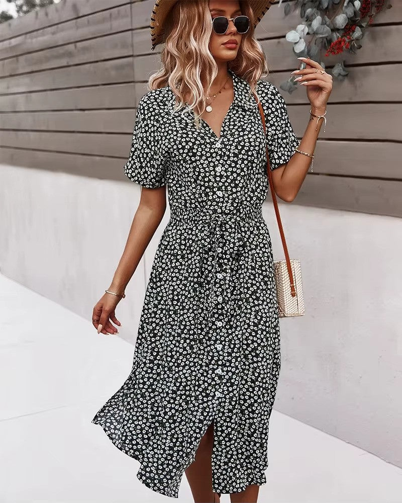 Luftige Maxi-Jurk mit Blumenprint und Bohemian Flair