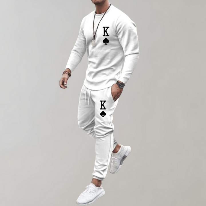 Casual Komfortables Herren-Trainingsset