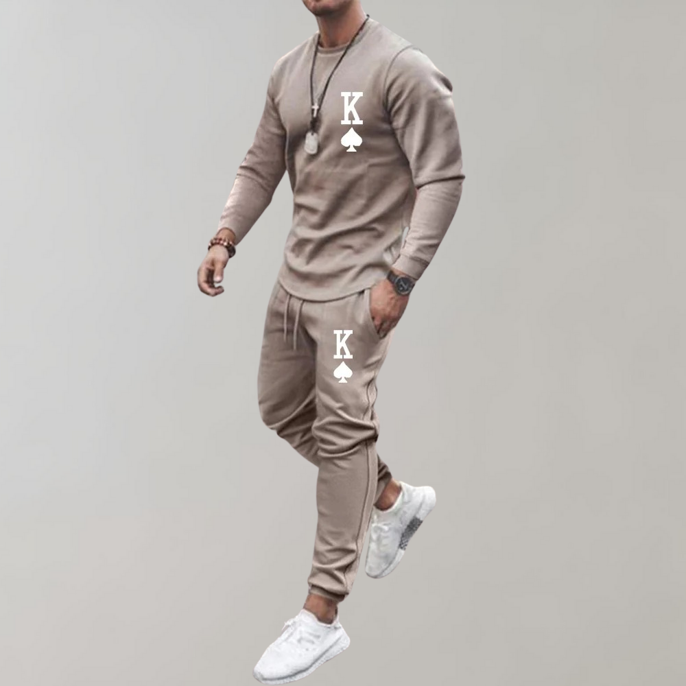 Casual Komfortables Herren-Trainingsset