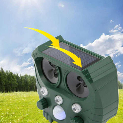 Ultralydsavskrekkende middel mot katter, hunder, rever og rotter