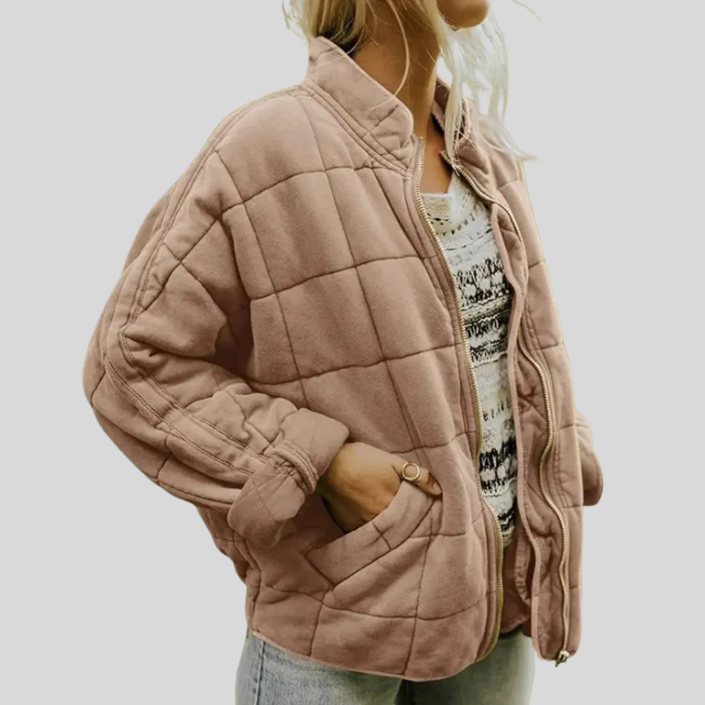 Oversized-Übergangsjacke für Damen