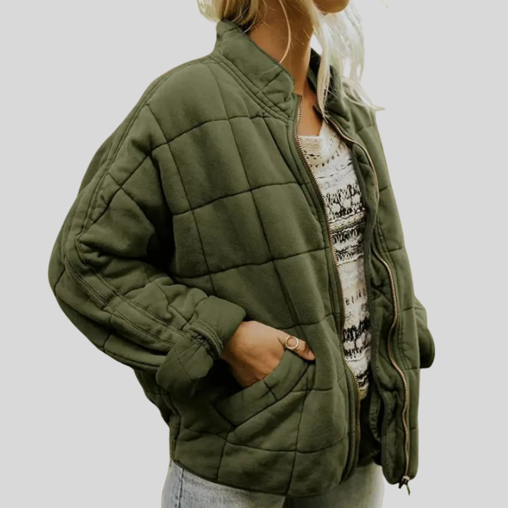Oversized-Übergangsjacke für Damen