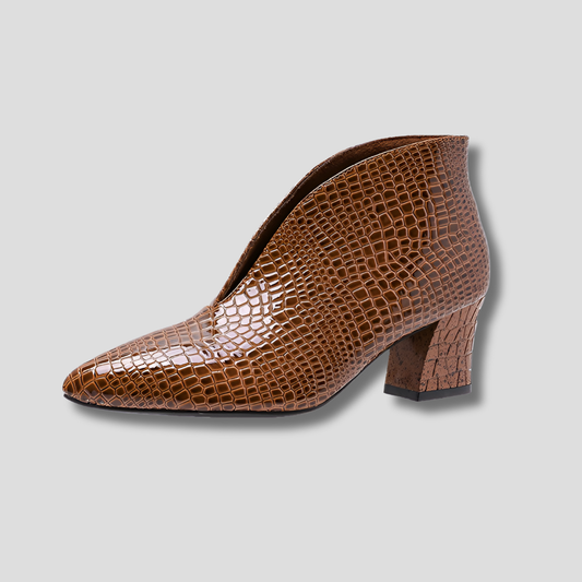 Damen-Stiletto-Ankle-Boots