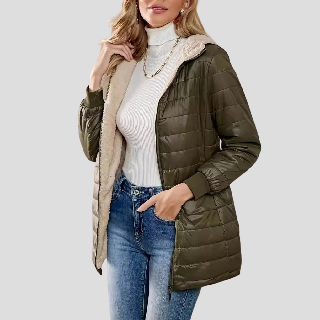 Lässige Winterjacke für Damen