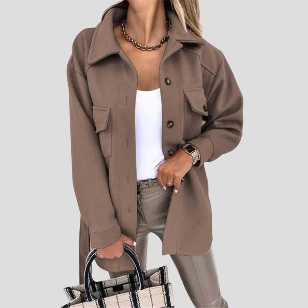 Oversized-Jacke für Damen – Lässiger Lagenlook mit vielseitiger Passform