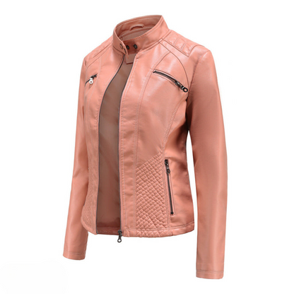 Stilvolle und einzigartige Damen-Lederjacke