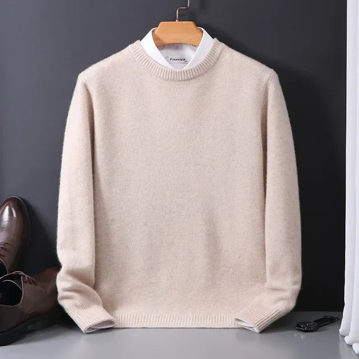Klassischer Herren Pullover aus Kaschmir