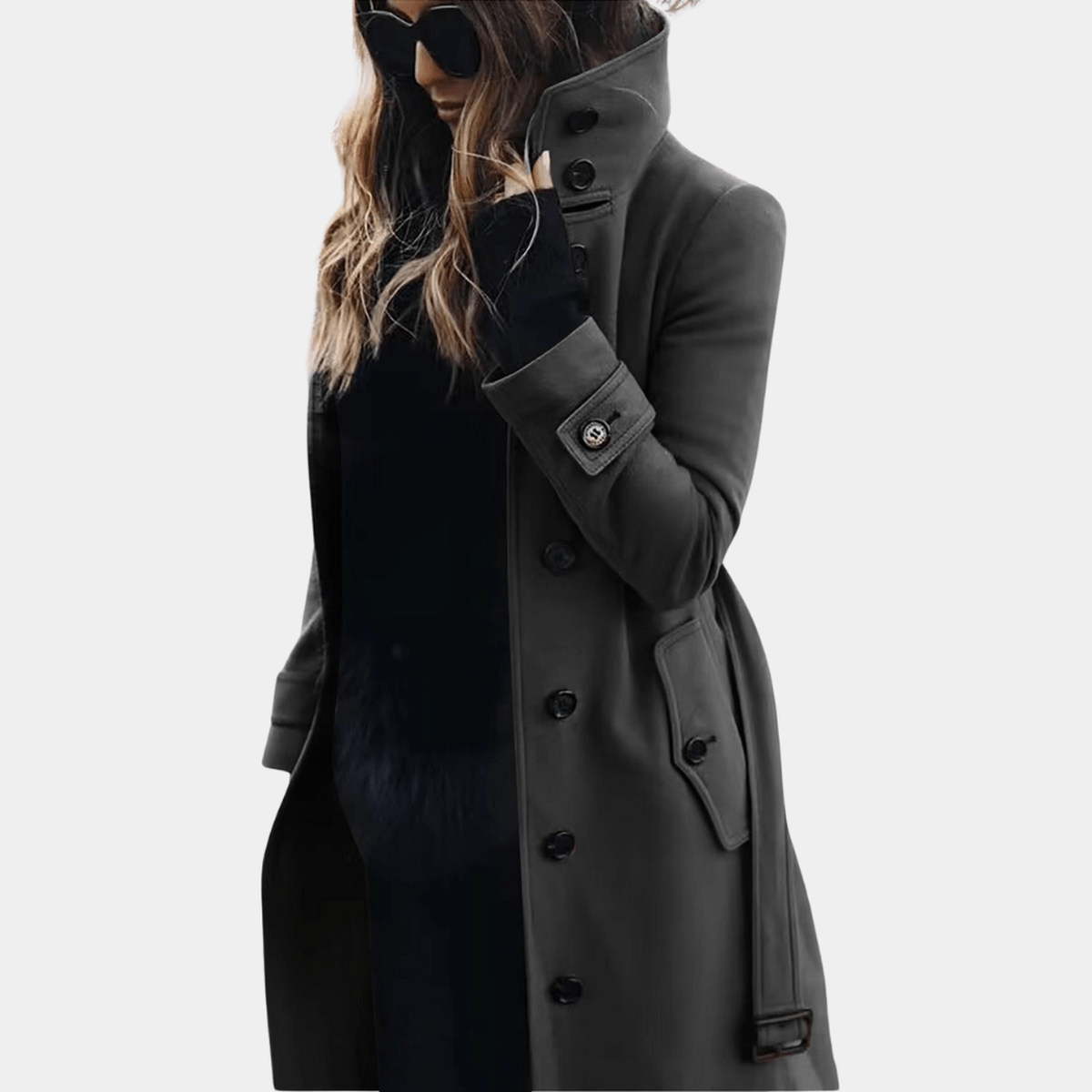 Damen-Trenchcoat – Eleganter Stil mit saisonaler Wärme