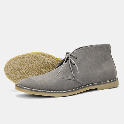 Klassische Herren-Desertboots im Vintage-Stil