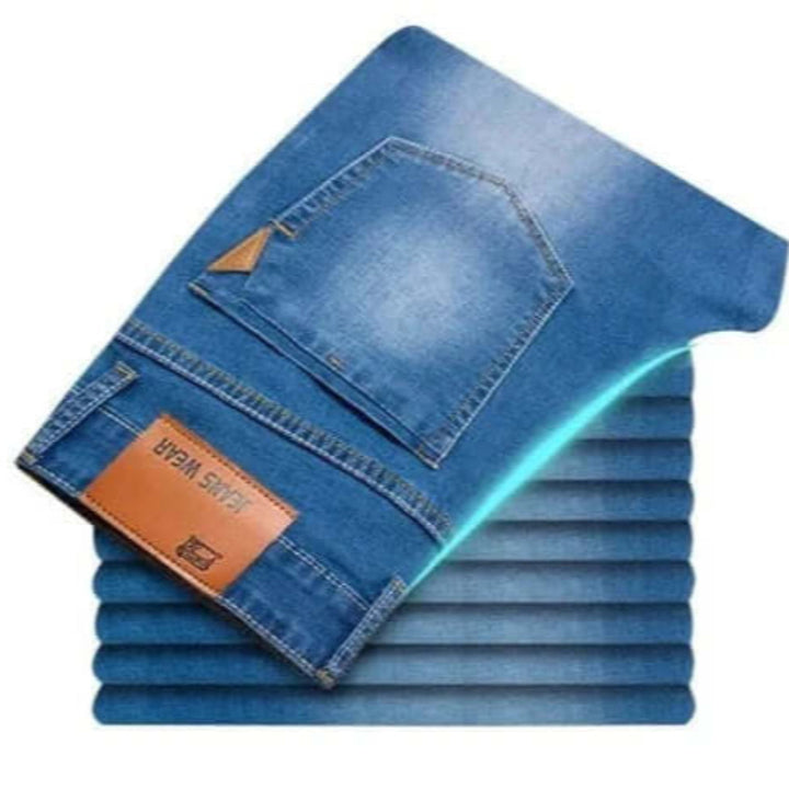 Herrenjeans mit geradem Bein
