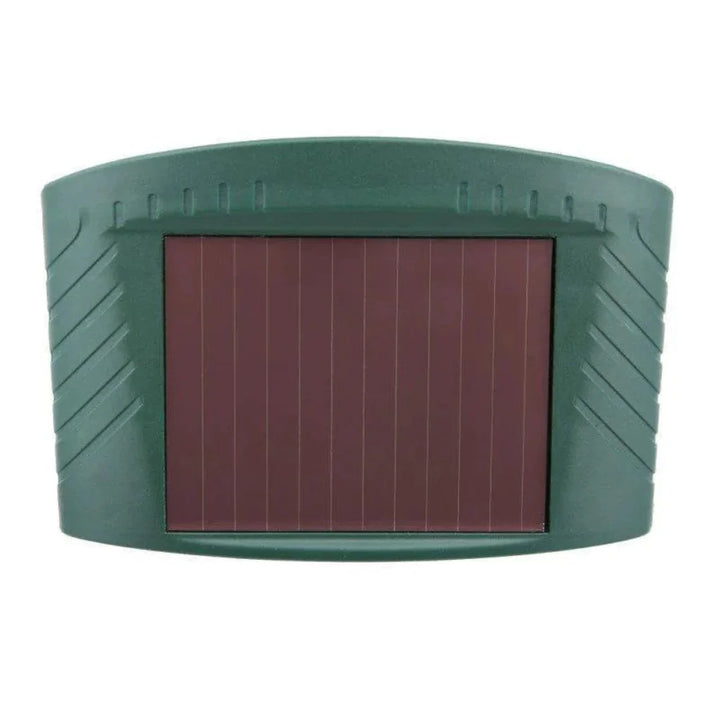 Bewegungsaktivierter solarbetriebener Ultraschall-Tierabwehr