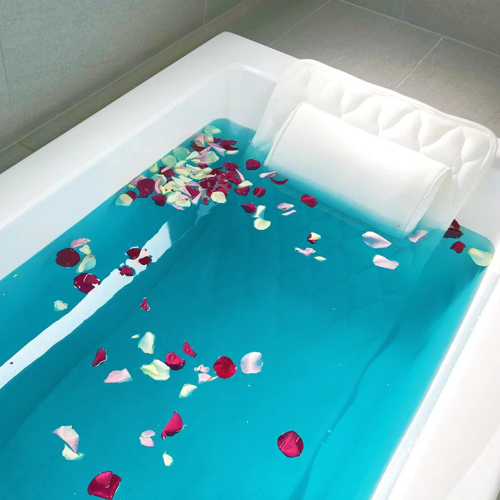 Ganzkörper-Badekissen mit ergonomischem Design und atmungsaktivem Mesh