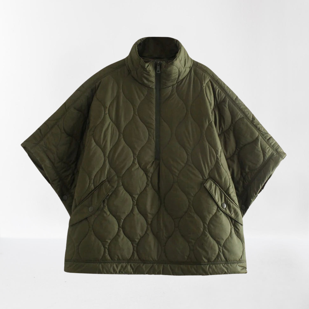 Vielseitiger Damen-Kurzarmmantel