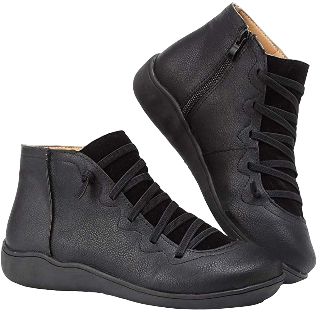 Trendige Orthopädische Stiefeletten