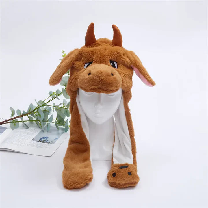 Bounce Bunny – Süße Mütze mit beweglichen Ohren für Spaß und Wärme