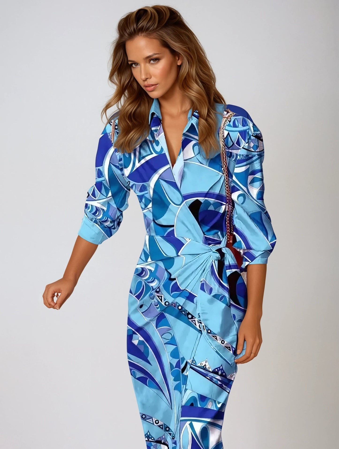 Elegantes Maxikleid mit Femininem Schnitt