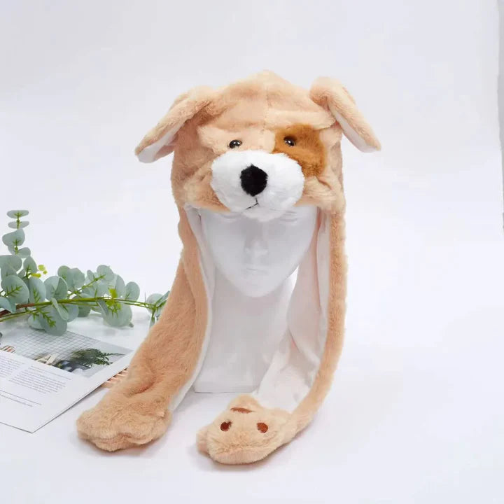 Bounce Bunny – Süße Mütze mit beweglichen Ohren für Spaß und Wärme