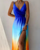 Sommer-Maxikleid mit tropischem Print für unbeschwerte Urlaubsstimmung