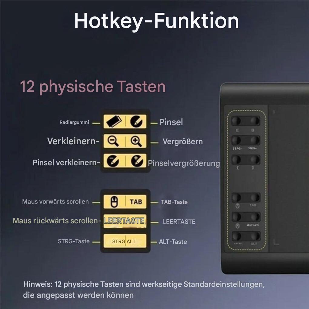 Digitaler Skizzenblock mit Papiergefühl und Stift