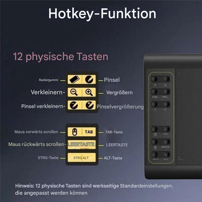 Digitaler Skizzenblock mit Papiergefühl und Stift