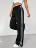 Trendy Sportliche Wide-Leg-Hose