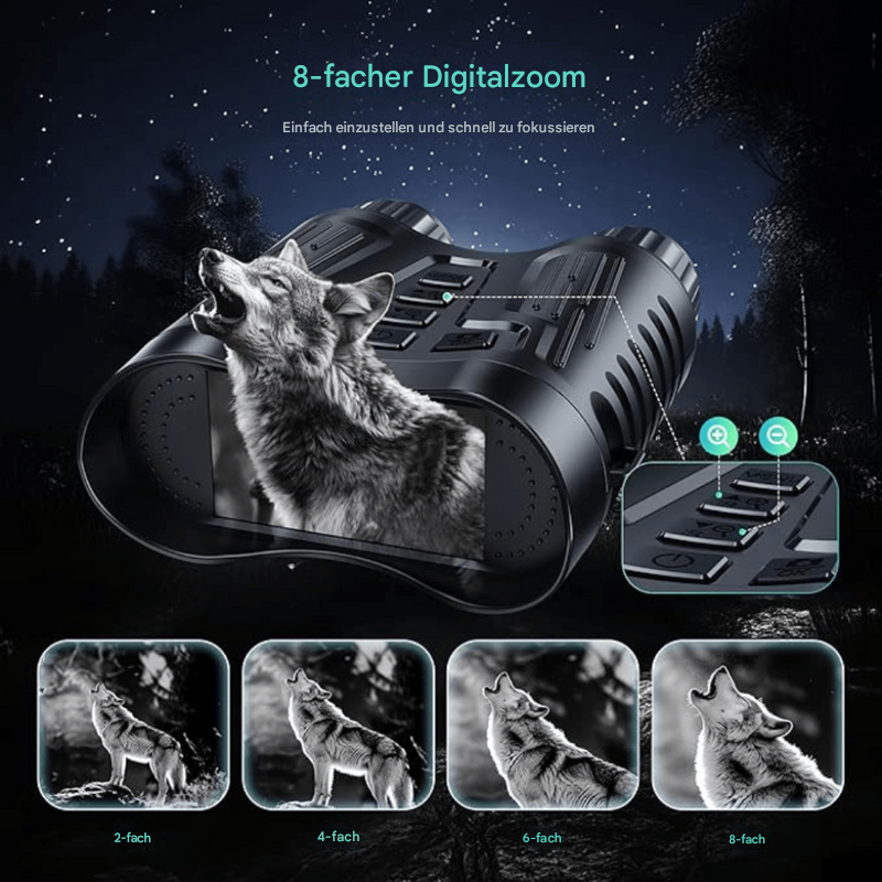 Ultra HD-Nachtsicht-IR-Fernglas