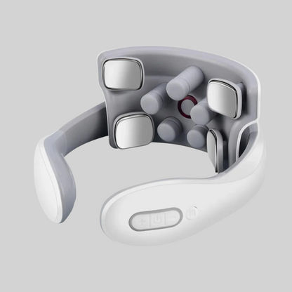 Nacken- und Schultermassagegerät mit vier Köpfen