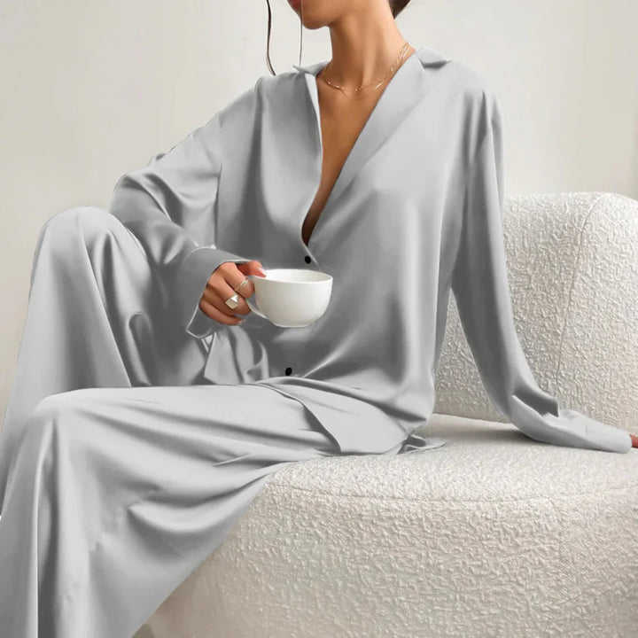 Satin-Loungewear-Set für Damen