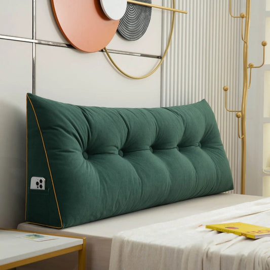 Luxuriöses, schickes Keilkissen