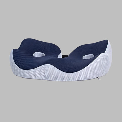 Verstellbares Sitzkissen aus Memory-Schaum zur Entlastung der Sitzknochen