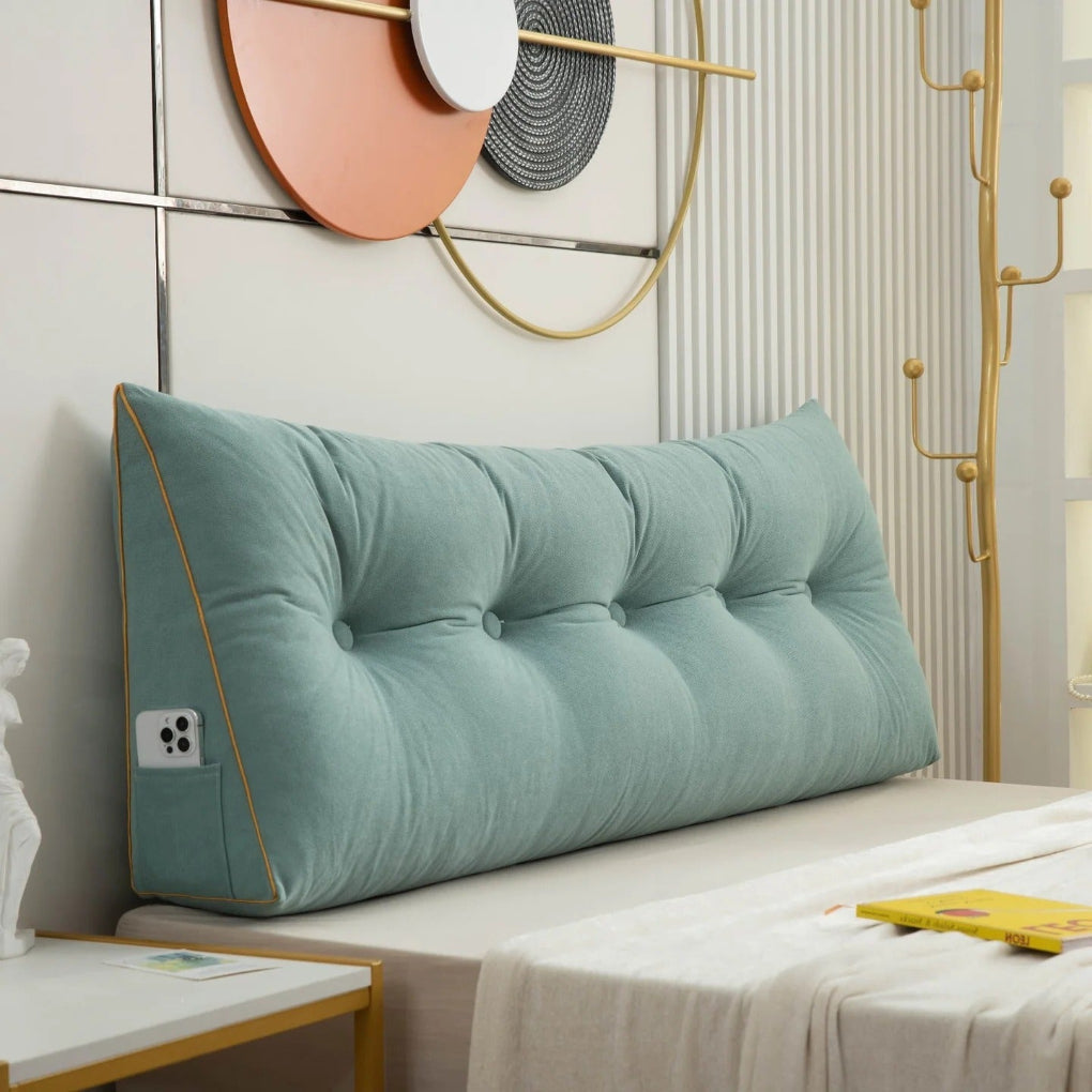 Luxuriöses, schickes Keilkissen