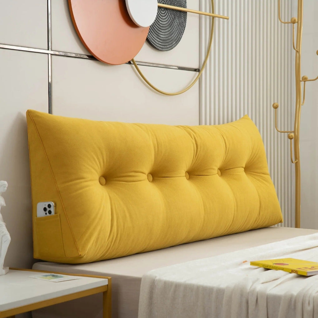 Luxuriöses, schickes Keilkissen