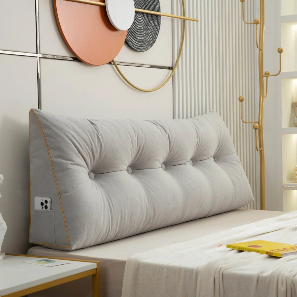 Luxuriöses, schickes Keilkissen