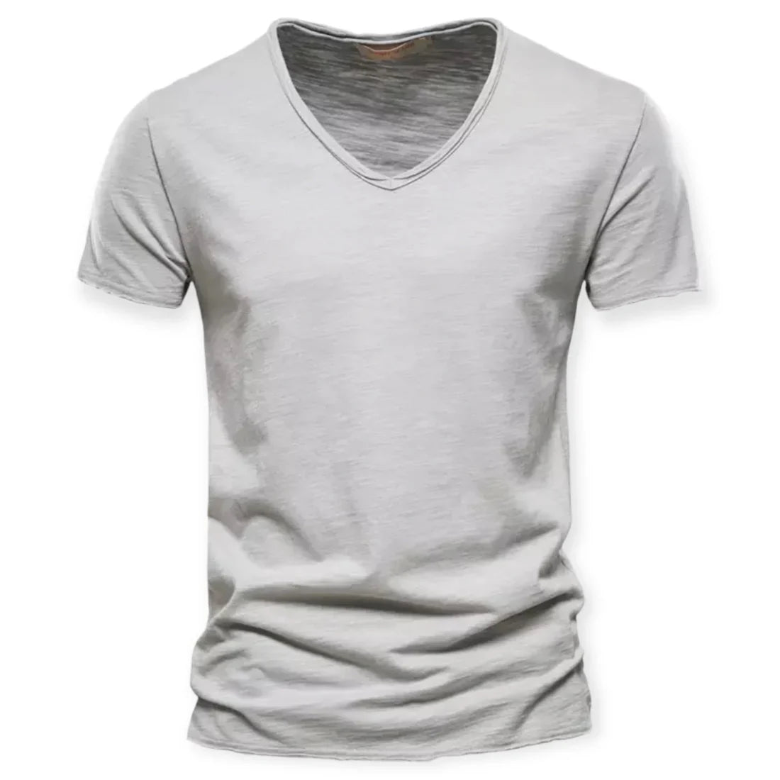 Casual Herren-T-Shirt mit V-Ausschnitt
