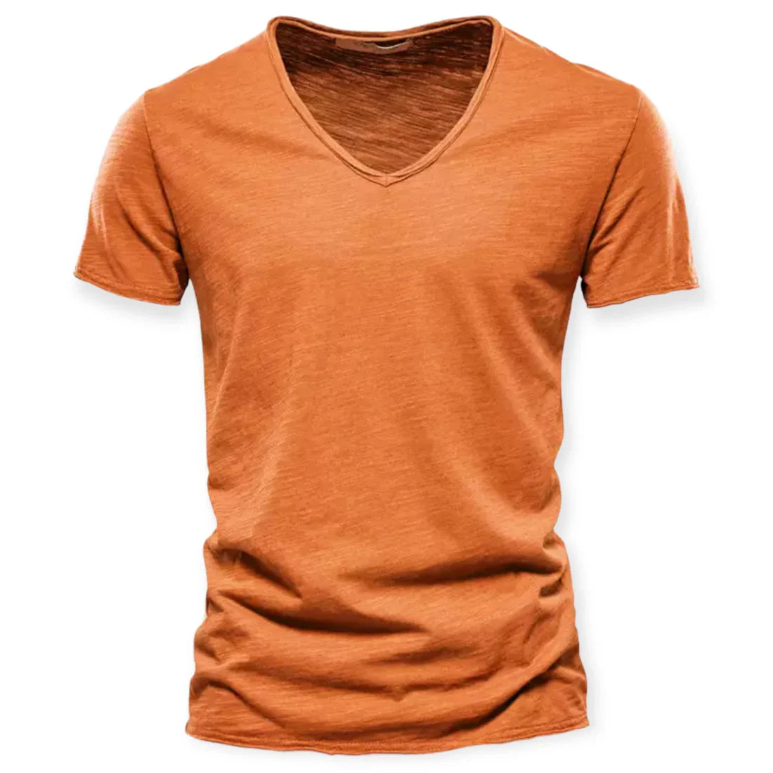 Casual Herren-T-Shirt mit V-Ausschnitt