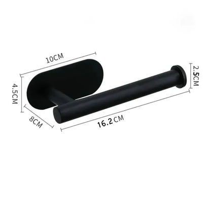 Moderner, minimalistischer Toilettenpapierhalter aus Edelstahl