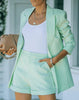 Schickes Blazer-Shorts-Set für Damen