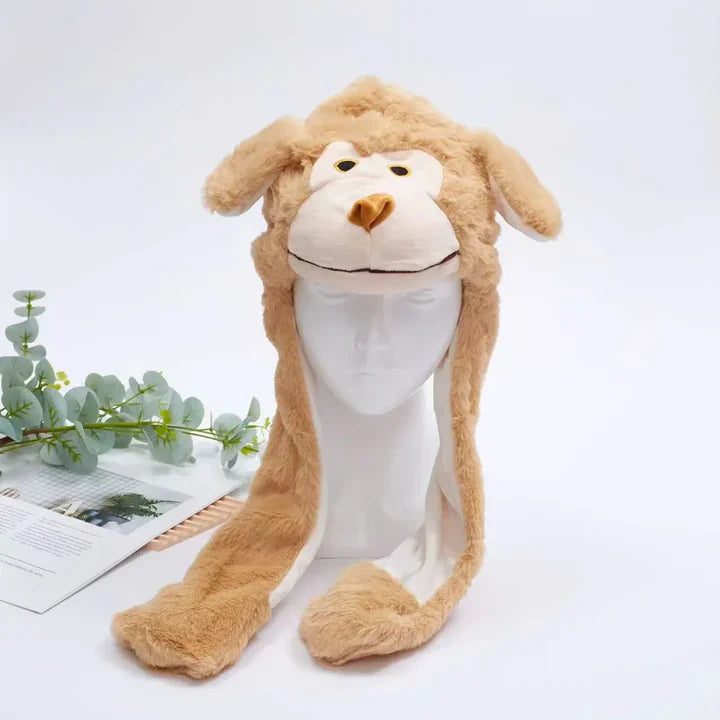 Bounce Bunny – Süße Mütze mit beweglichen Ohren für Spaß und Wärme