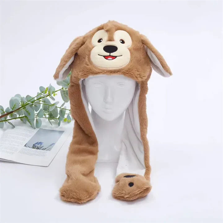 Bounce Bunny – Süße Mütze mit beweglichen Ohren für Spaß und Wärme