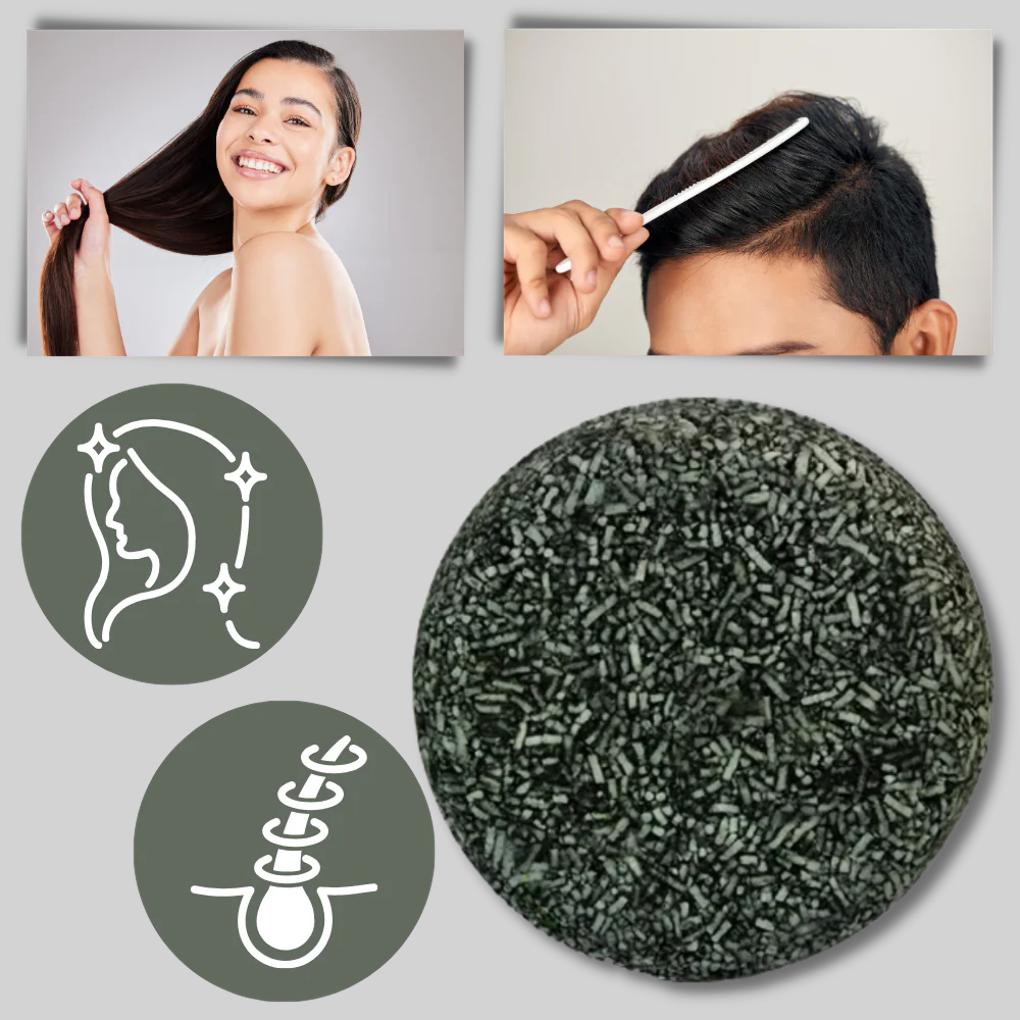 Natürlicher fester Shampoo-Riegel, 69 g – Aufhellung für weißes Haar